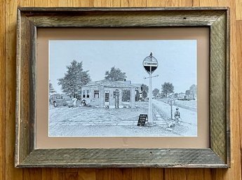 Signed, Numbered Print Of Old Town, America