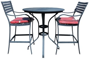 Tall Outdoor Table  & Chairs