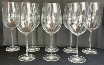 8 Schott Zweisel Crystal Wine Glasses