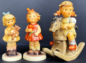 3 Goebel Germany 1st Issue Porcelain Miniatures