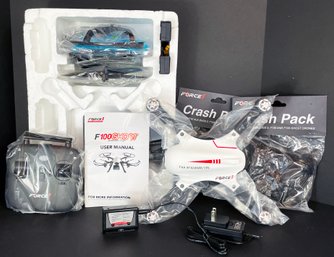Brand New F100 Ghost Drone, 2 Crash Packs & More!