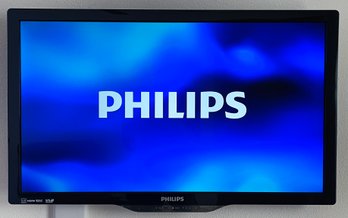 Phillips 32' Television With Stand, (Wall Mount Not Included)