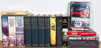 Assorted Historical And Fictional Books About The Wars Of The US