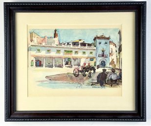 Signed Watercolor Painting By Vernon Howe Bailey (American 1874-1953)