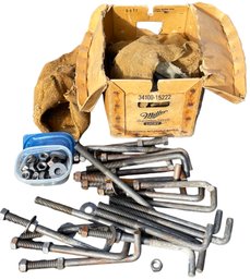 More Than 40 J Bolts With Washers & Nuts