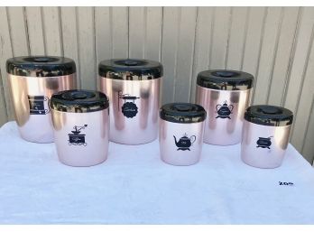 Vintage West Bend Canister Set, Great Condition