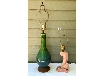 2 Mid Century Table Lamps