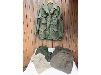 Assorted Military Clothing