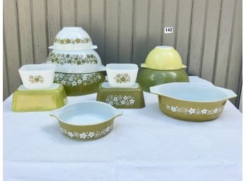 Large Collection Of Vintage Pyrex