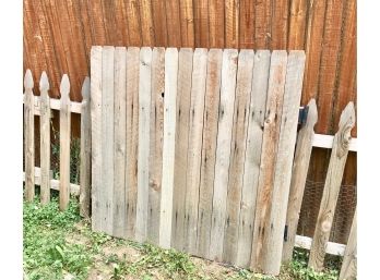 Wooden Fence Gate And Door