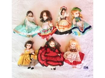 7 Madame Alexander Dolls