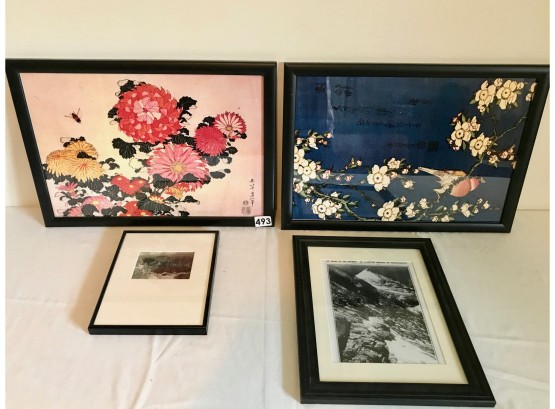 2 Asian Prints & Mountain Prints