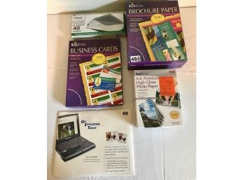 Various Office Paper Products