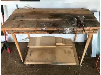 Table Converted To Work Bench &  Vice