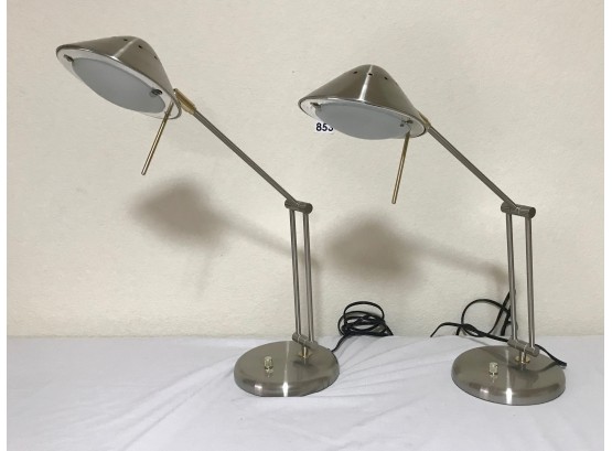 2 Contemporary Desk Lamps