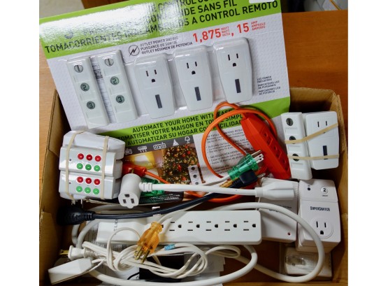 Electric Timers, Extension Cords, & Power Strip