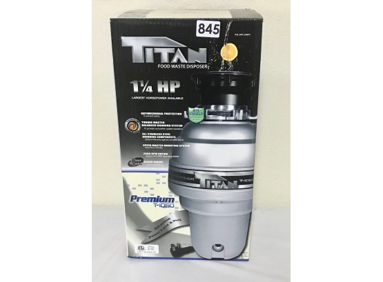 New In Box Titan Garbage Disposal