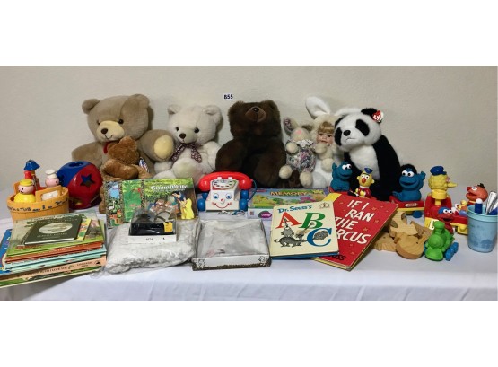 Stuffed Animals, Vintage Toys, Kid's Books, & Baby Items