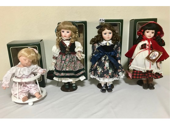 Geppeddo Dolls Like New In Boxes