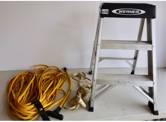 Werner Step Ladder & Extension Cords