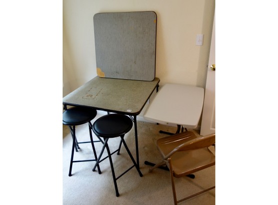 Folding Tables, Chairs, & Stools