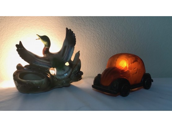 Duck & VW Bug Console Lamps