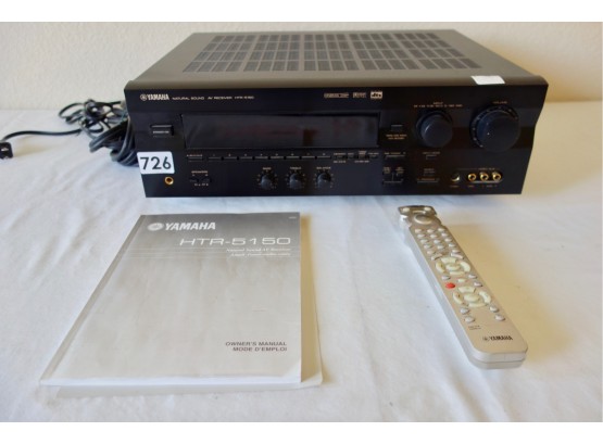 Yamaha HTR-5150 AV Reciever W/Remote