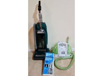 Little Green Proheat Carpet Steamer By Bissell & Hoover Powersurger 950 Vacuum W/Bags