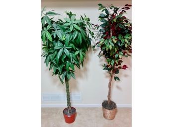 2 Faux Trees