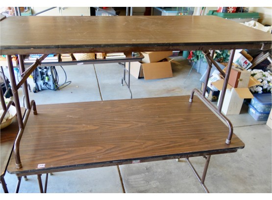 Two 4' Folding Tables