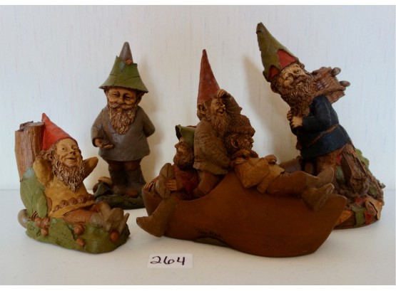 Tom Clark Gnomes: Palmer, Winkin', Blinkin', & Nod, Blackie, & Saturday