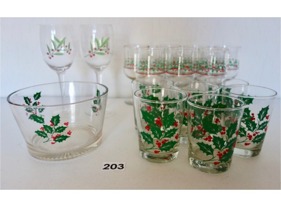 Christmas Glassware