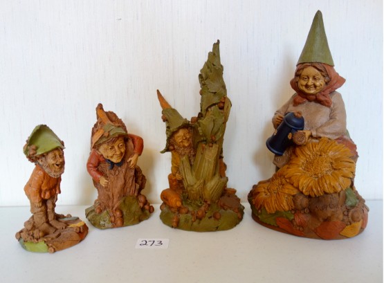 Tom Clark Gnomes: Boo, Stu, Stuck, & Mum