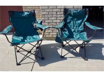 2 Great Outland Camp Chairs W/Carrying Bags