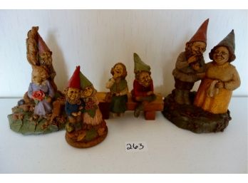 Tom Clarke Gnomes: Sugar & Spice, Martha & Jay, Padre, Madre, Bride & Groom