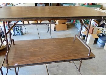 Two 4' Folding Tables