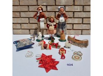 Byer's Choice Carolers & Other Handmade Christmas Ornaments