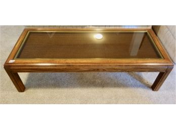 Campaign Style Coffee Table By Bassett