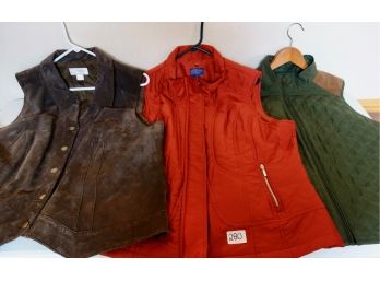 Women's Pendleton, Chaps, & Leather Vests