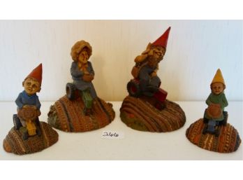 Tom Clark Gnomes: MacDonald, Jeannette, Flora, & Ronald