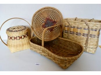3 Gorgeous Handmade Baskets