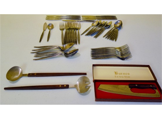 Interpur Japanese Flatware, Knife,  & Serving Pieces