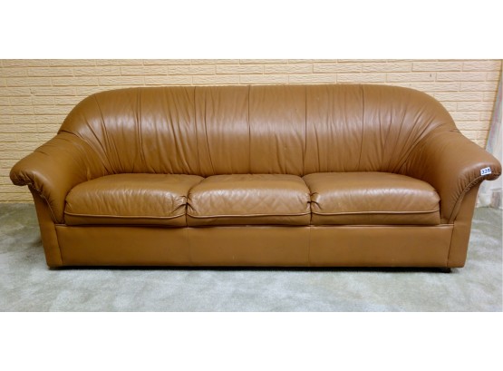 Glenn Furniture Co. Leather Sofa