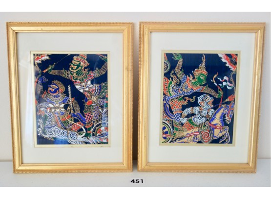 2 Thai Paintings