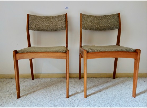 2 Vintage Scandinavian Chairs