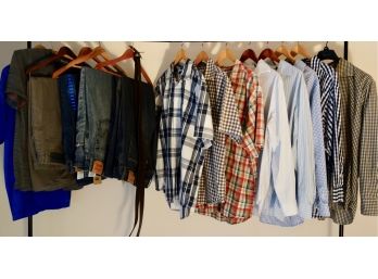 Mens' Clothing Including Calvin Klein, Levi's