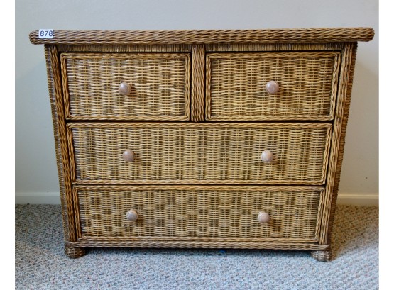 Nice Wicker Chest Of Drawers