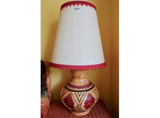 Vintage Mid Century House Of Lamps Tiki Table Lamp
