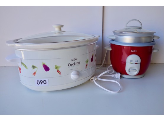 Rival Crockpot & Oster Rice Cooker
