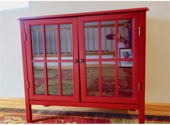 Lightweight Red Cabinet